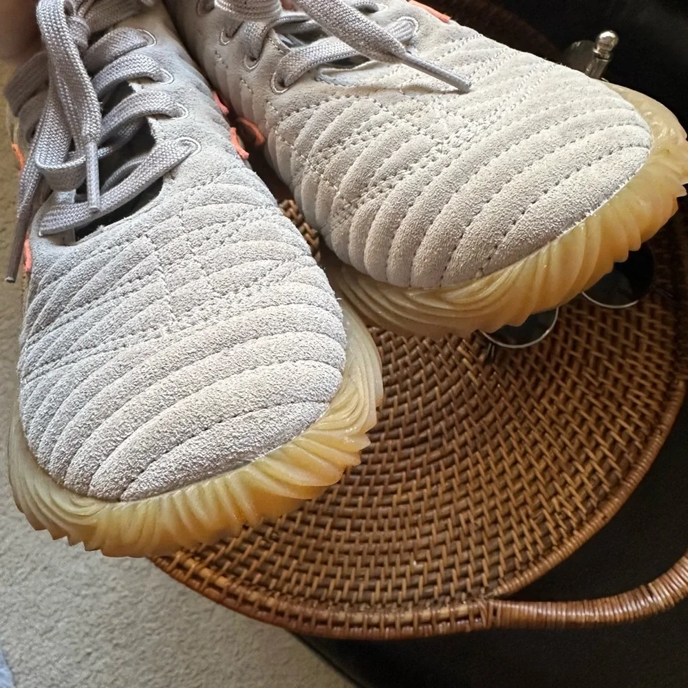 Adidas Sobokov J Light Brown Coral Sneakers Size 6